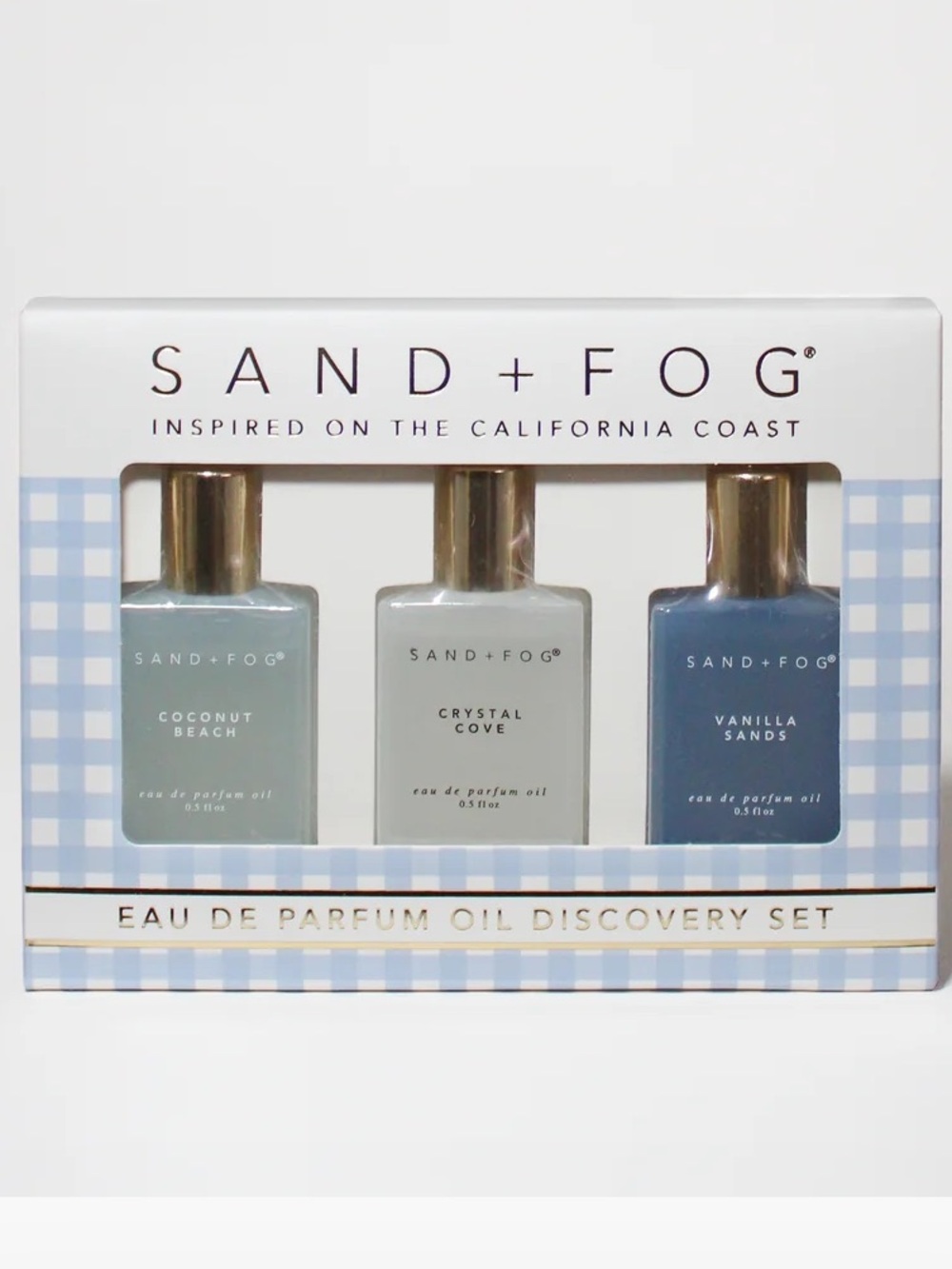 SAND + FOG Eau De Parfum Oil Discovery Set - 3 x 0.5 FL OZ (15 ML)
